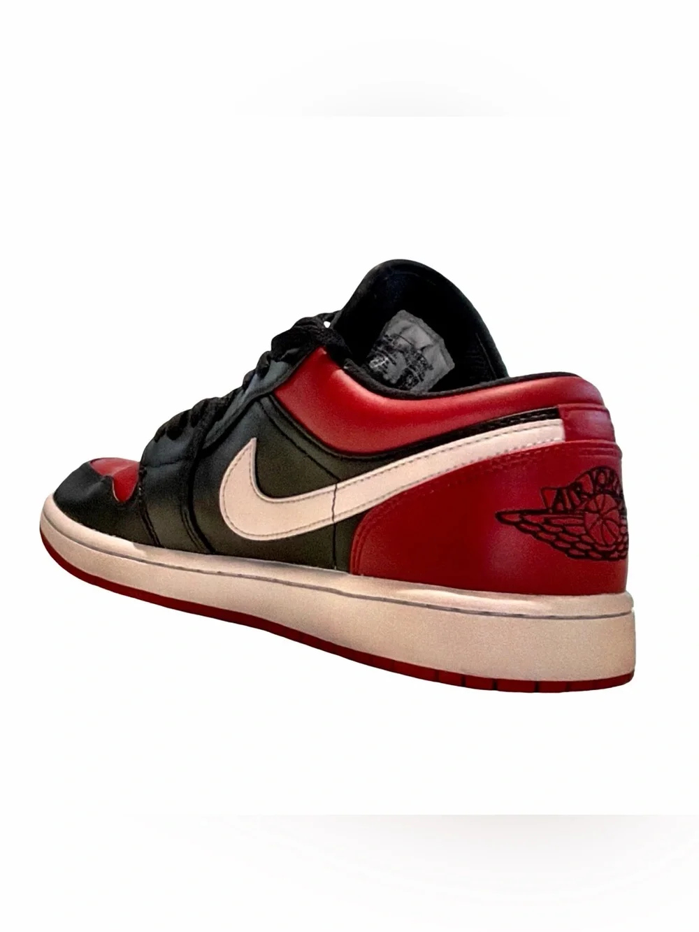 Nike Air Jordan 1 Low Alternate Bred Toe | Black, Red | Men’s Size 9